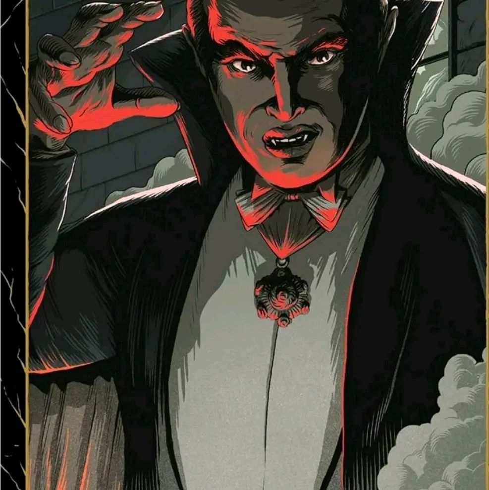 Card Deck with illustrations of iconic movie characters.