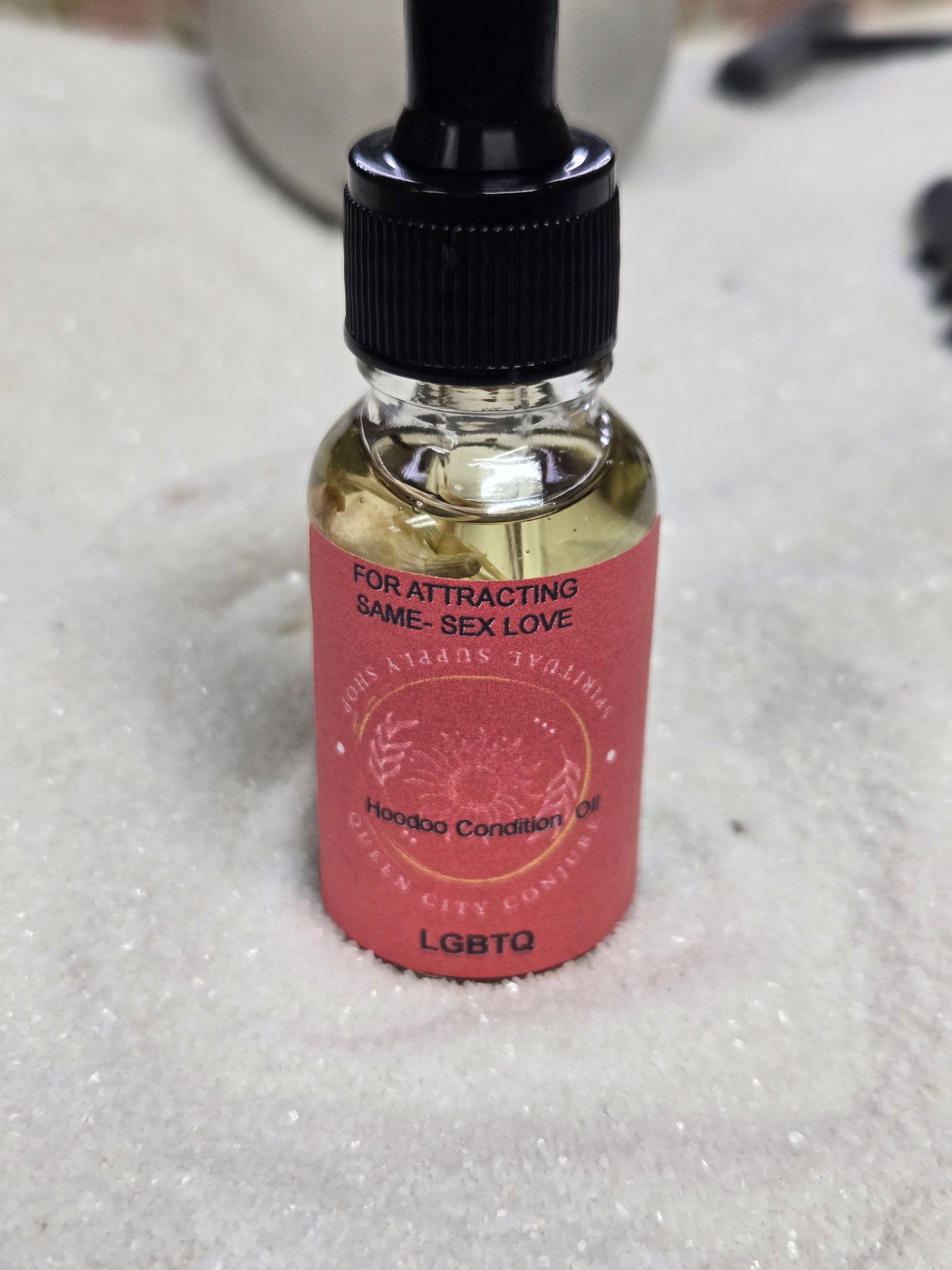 LGBTQ Love spiritual oil for meaningful connection