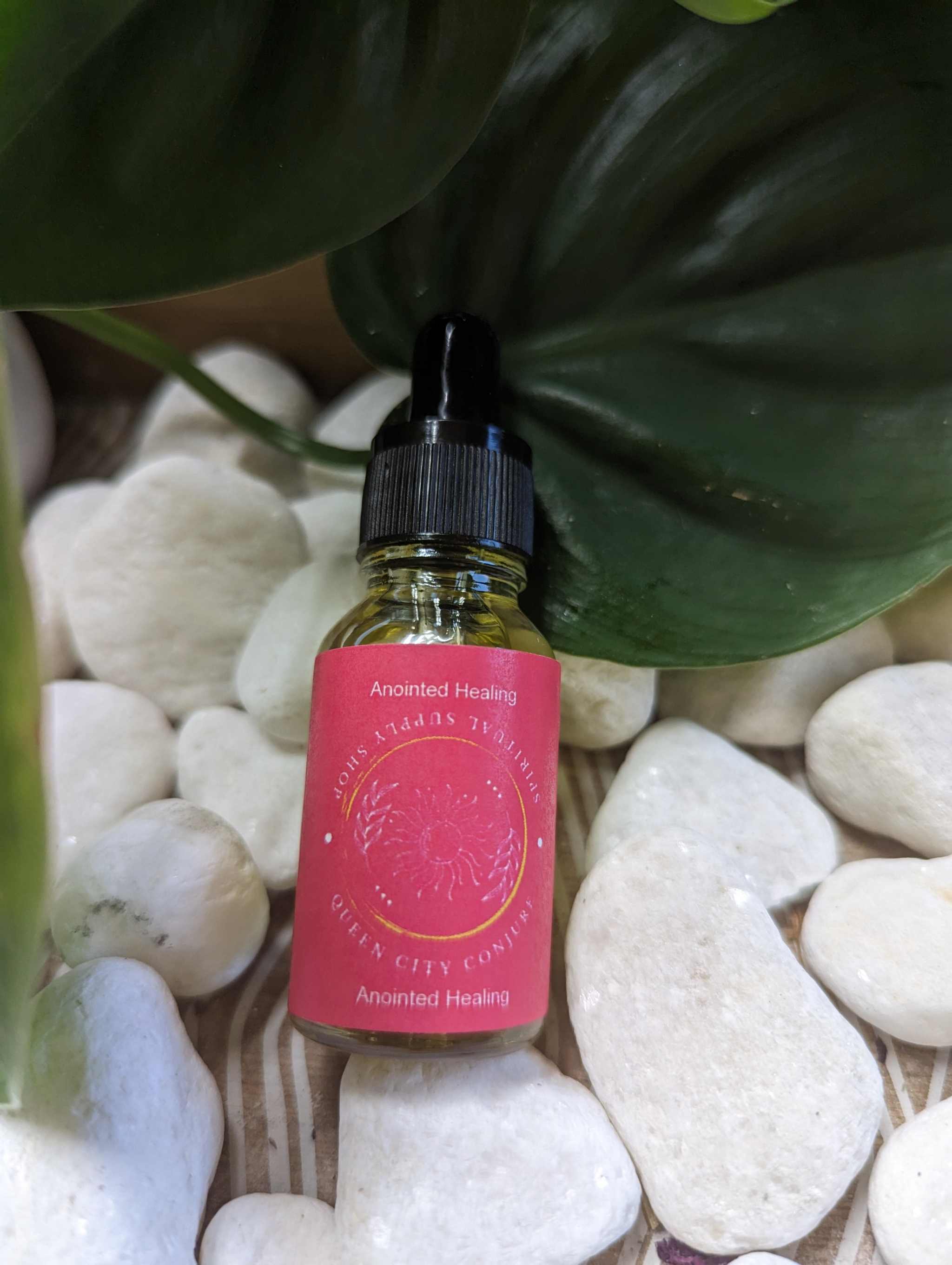 Anointed Healing Oil for spiritual rejuvenation and protection.