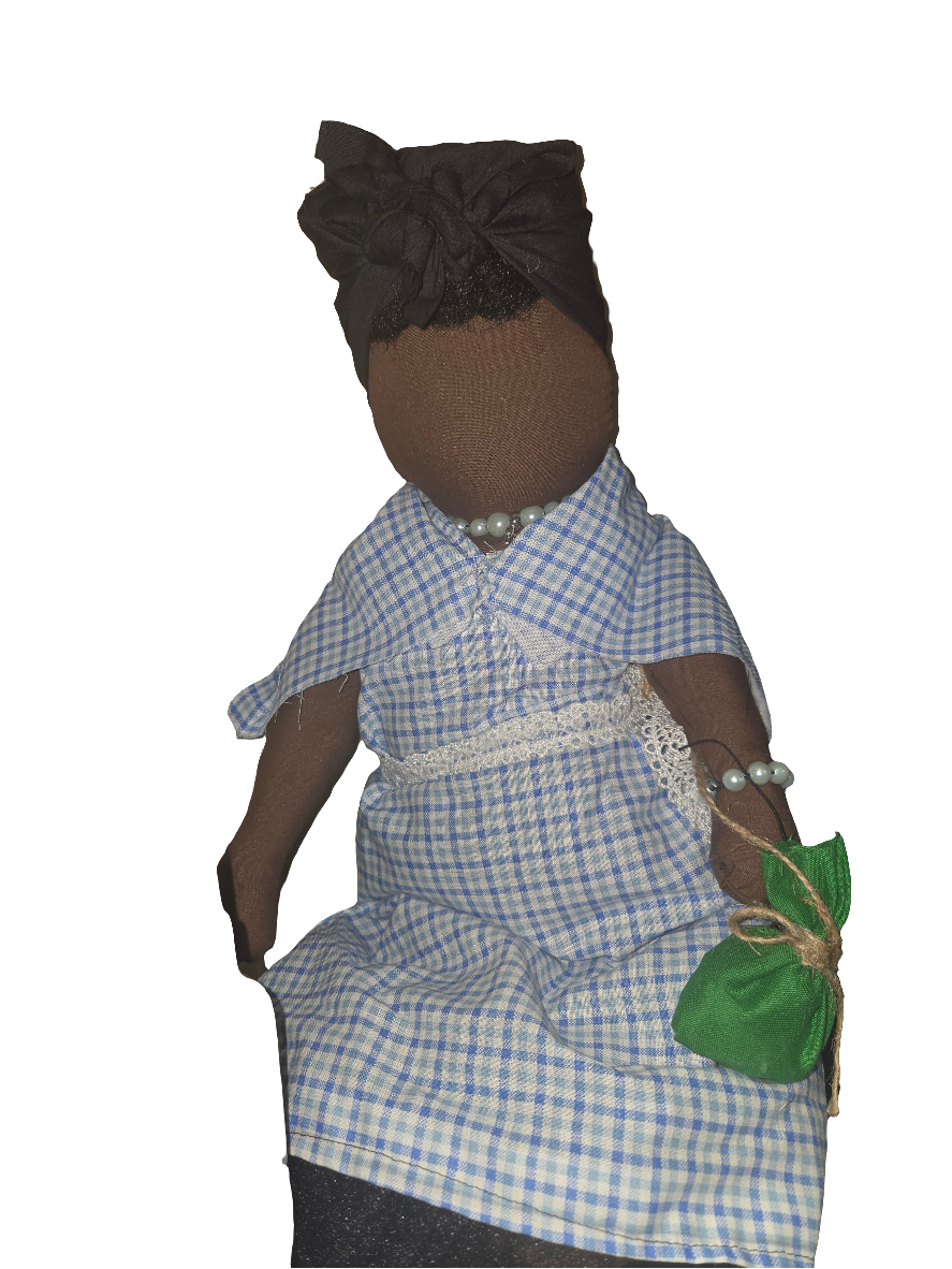 Ancestor Spirit Doll for spiritual connection, heritage, and guidance.