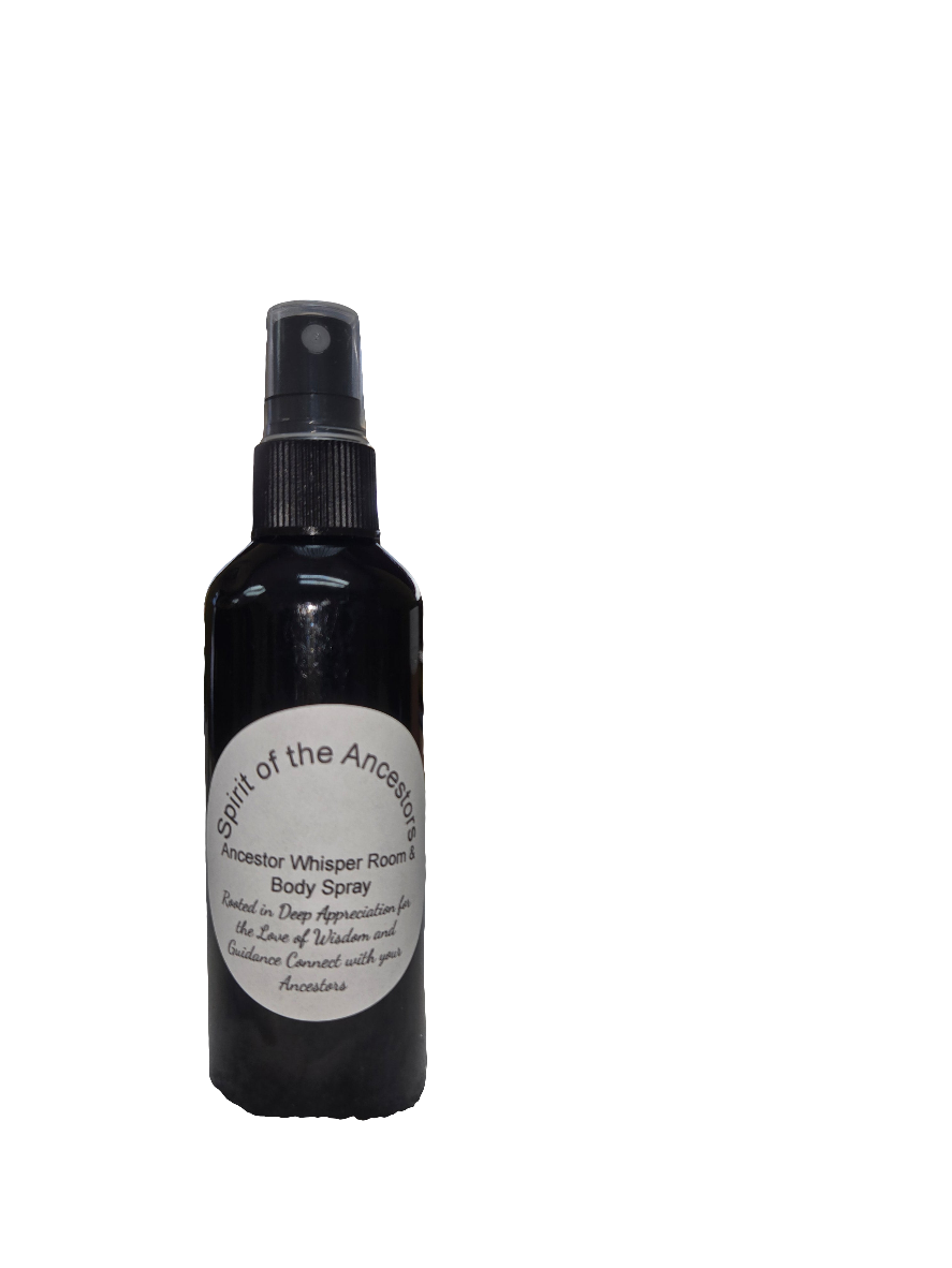 Ancestral veneration body and room spray for spiritual connection