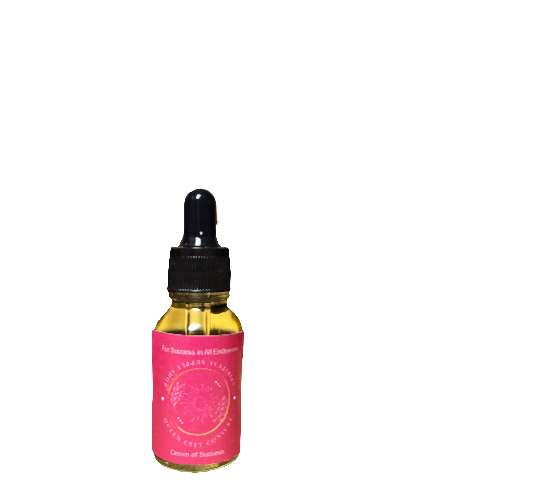 Crown of success spiritual oil bottle self esteem, confidence,empowerment