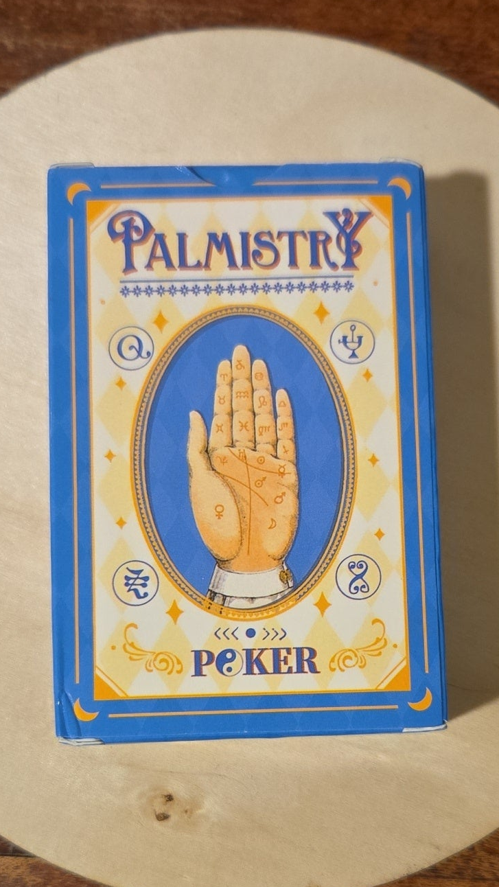 Palmistry poker deck