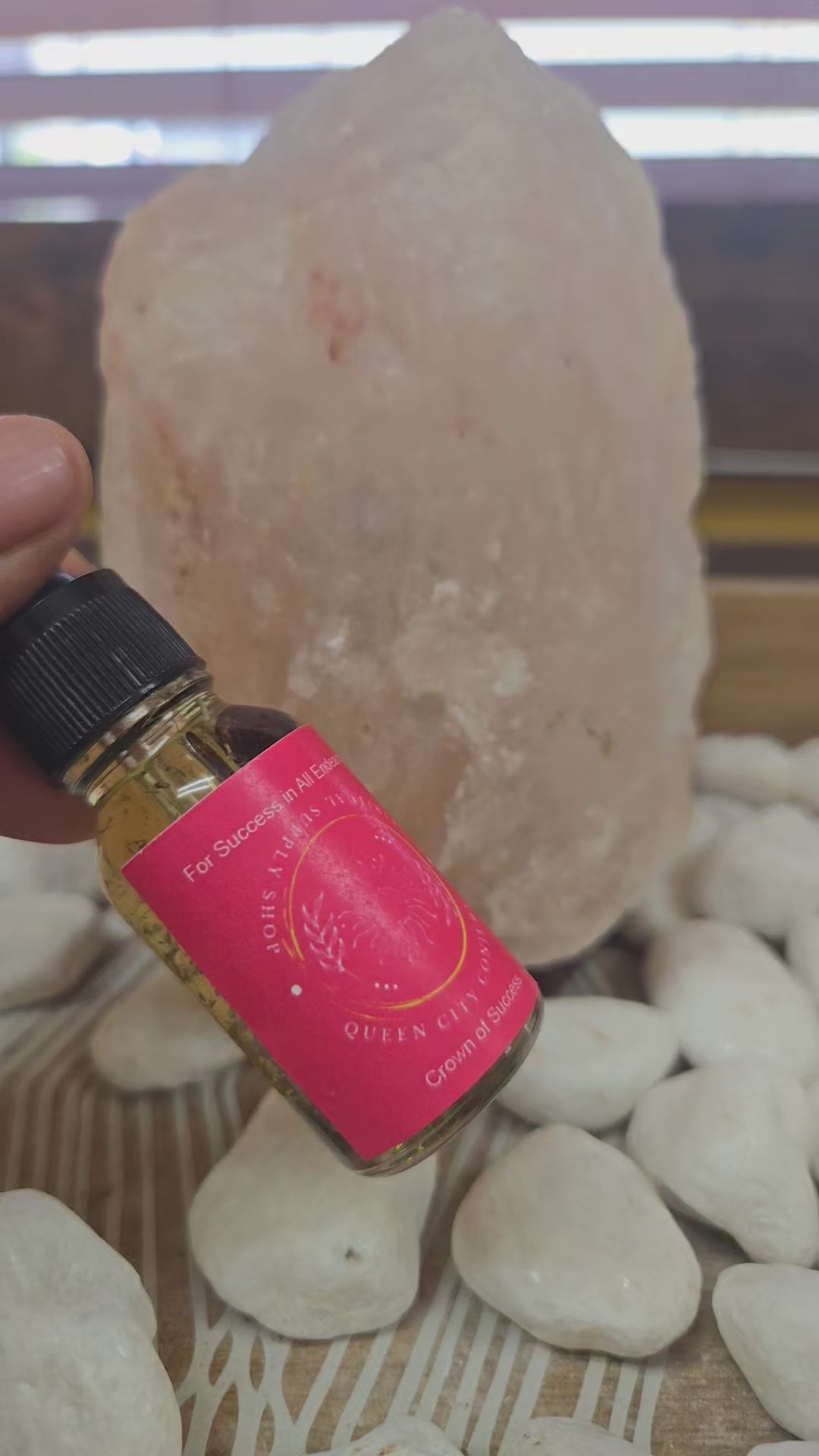 Crown of success spiritual oil bottle self esteem, confidence,empowerment