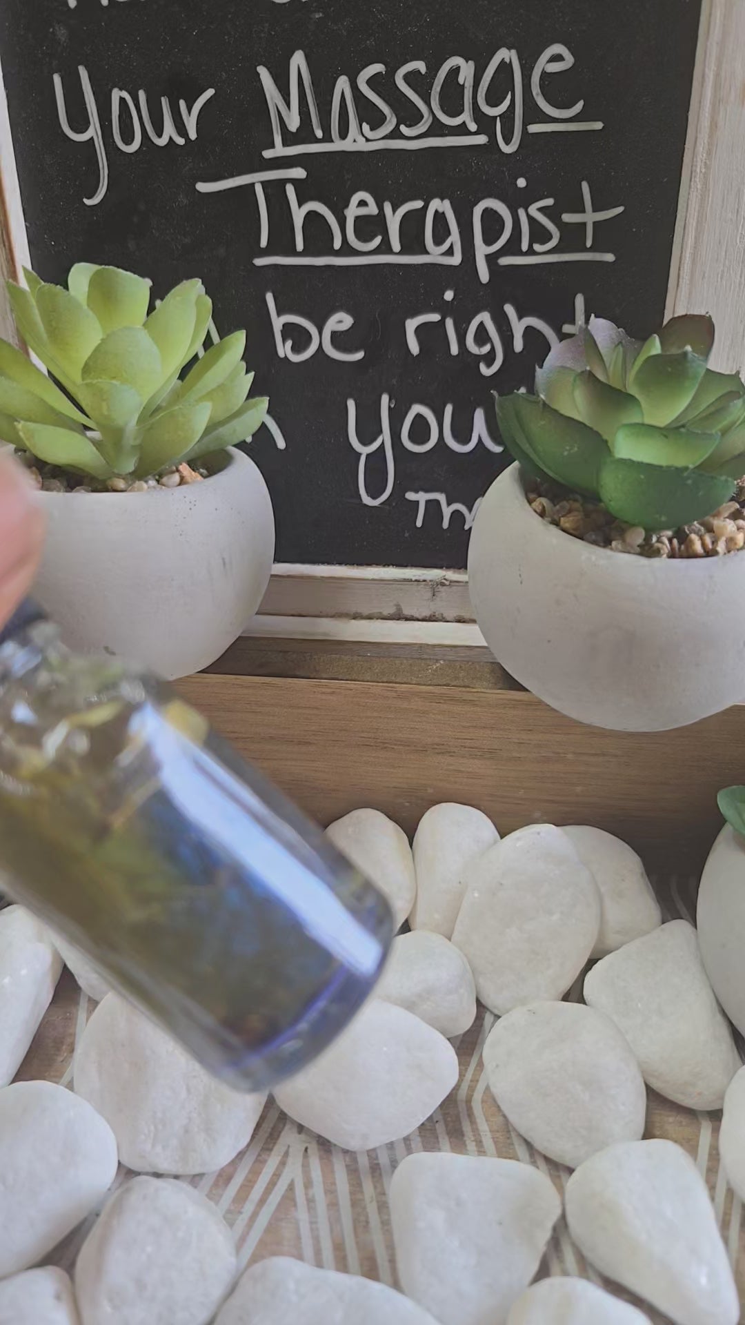 Chaos Spiritual oil bottle for balance happiness and empowerment