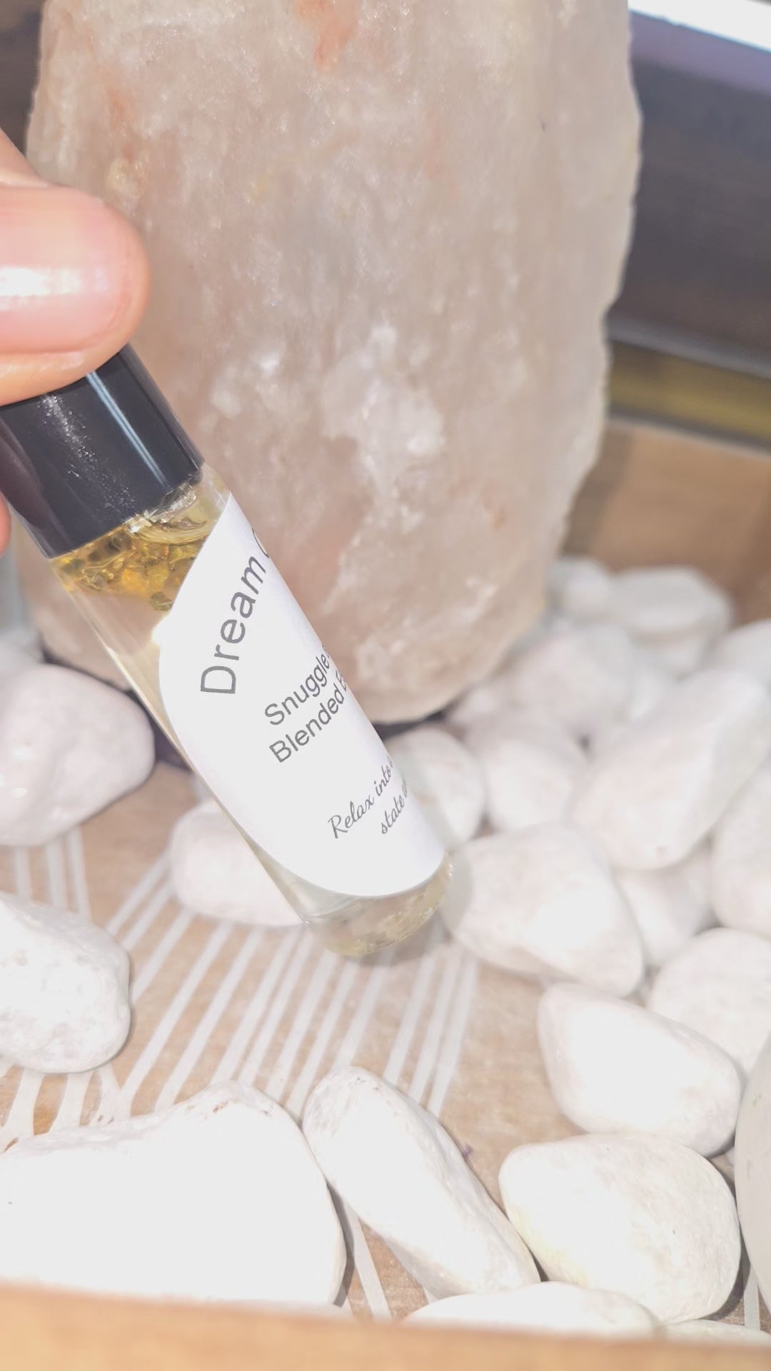 Essential oil roll-on for lucid dreams