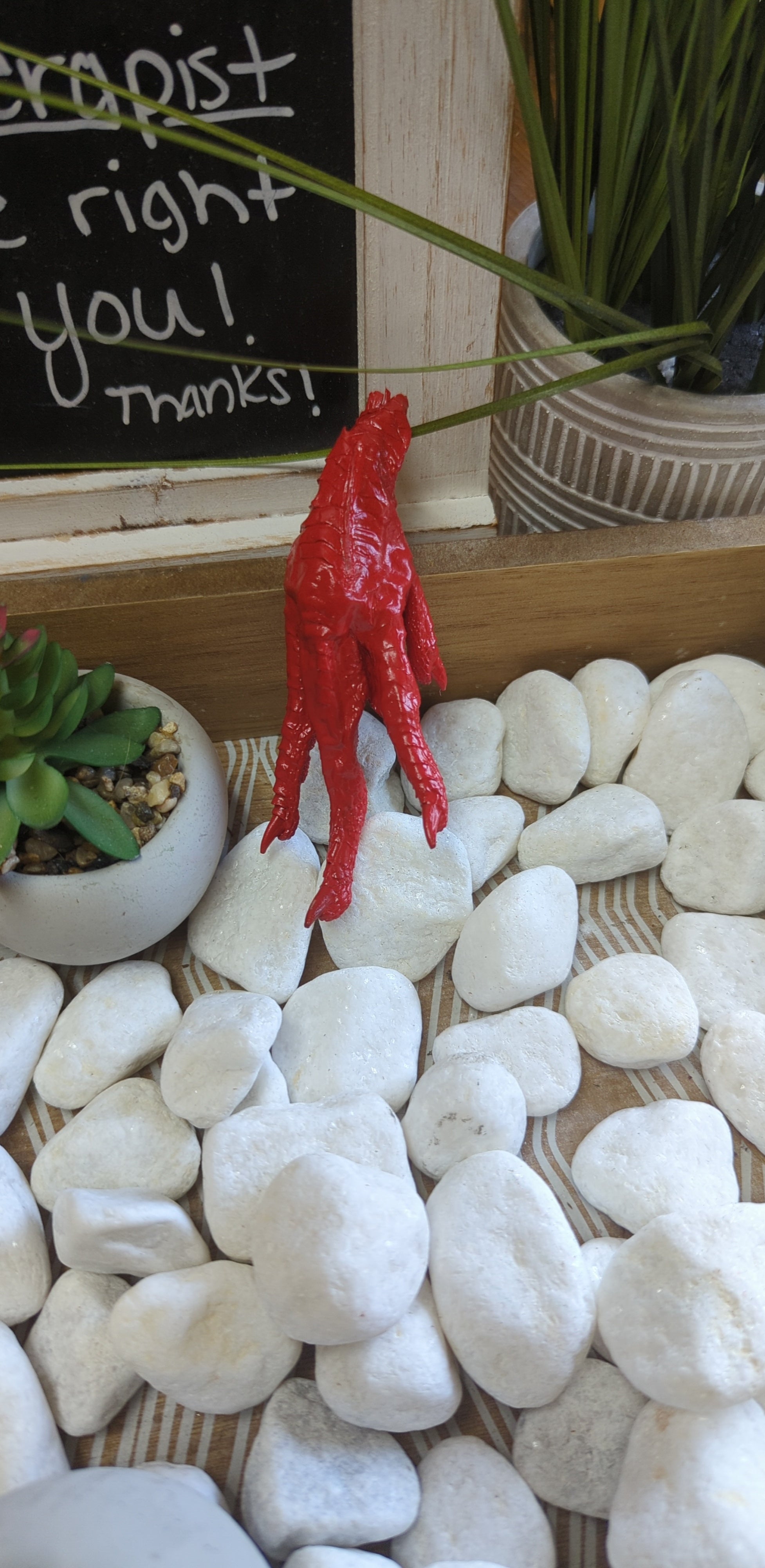 Authority Charm Chicken Foot for establishing confidence and setting boundaries.