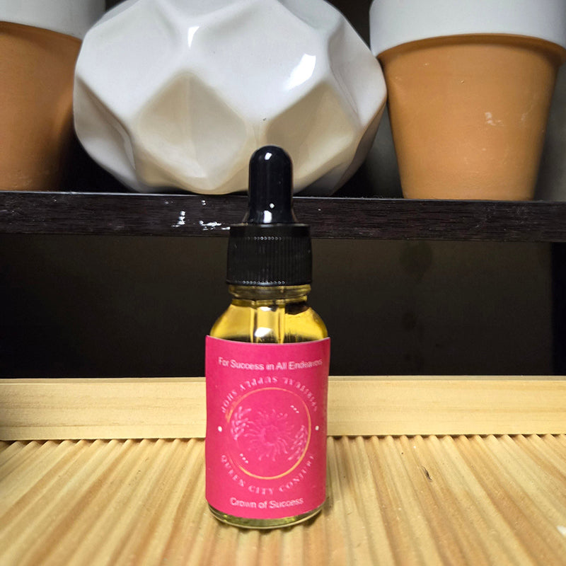 Crown of success spiritual oil bottle self esteem, confidence,empowerment