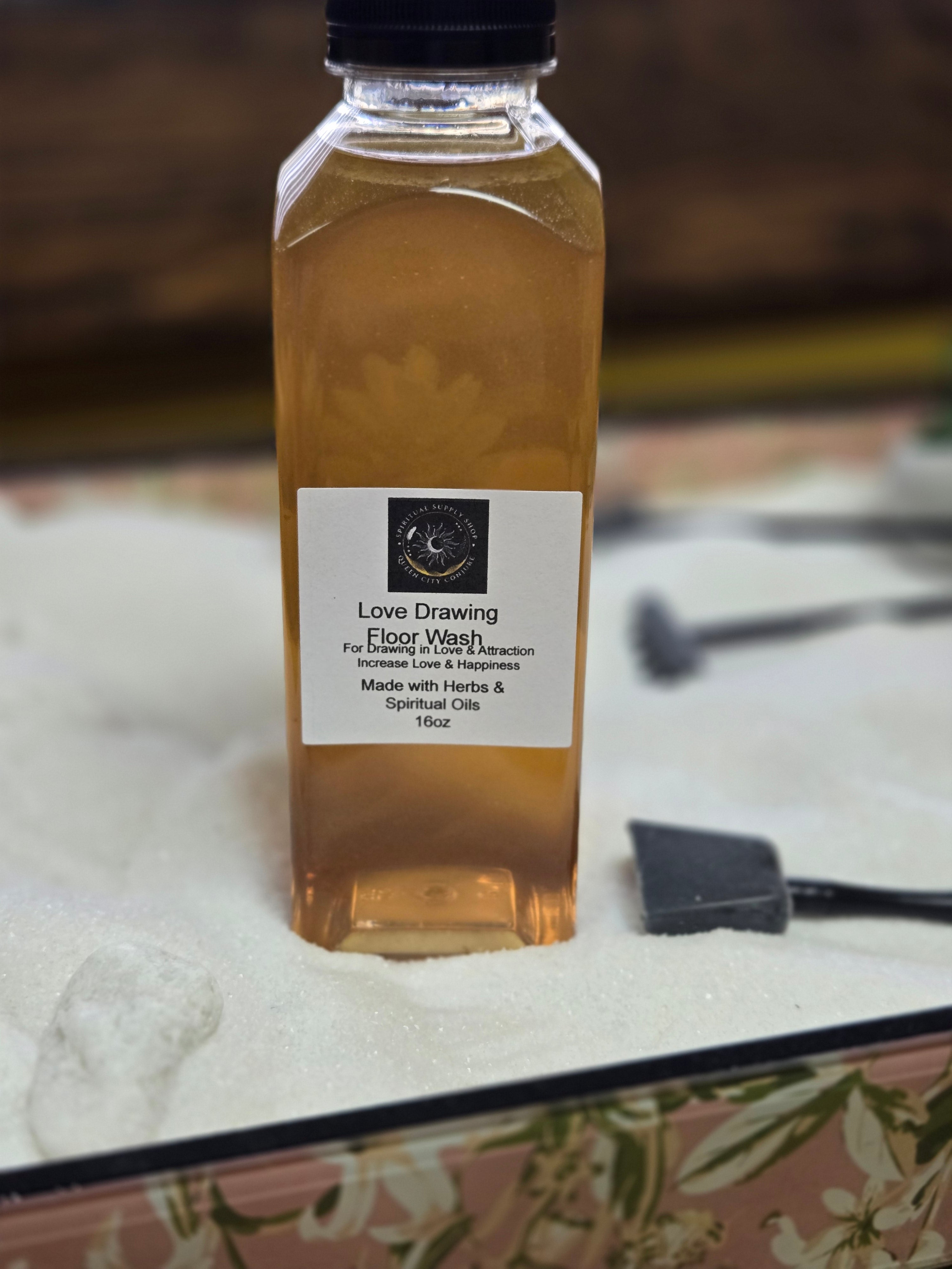 romance"
"Spiritual floor wash for love drawing and relationship energy