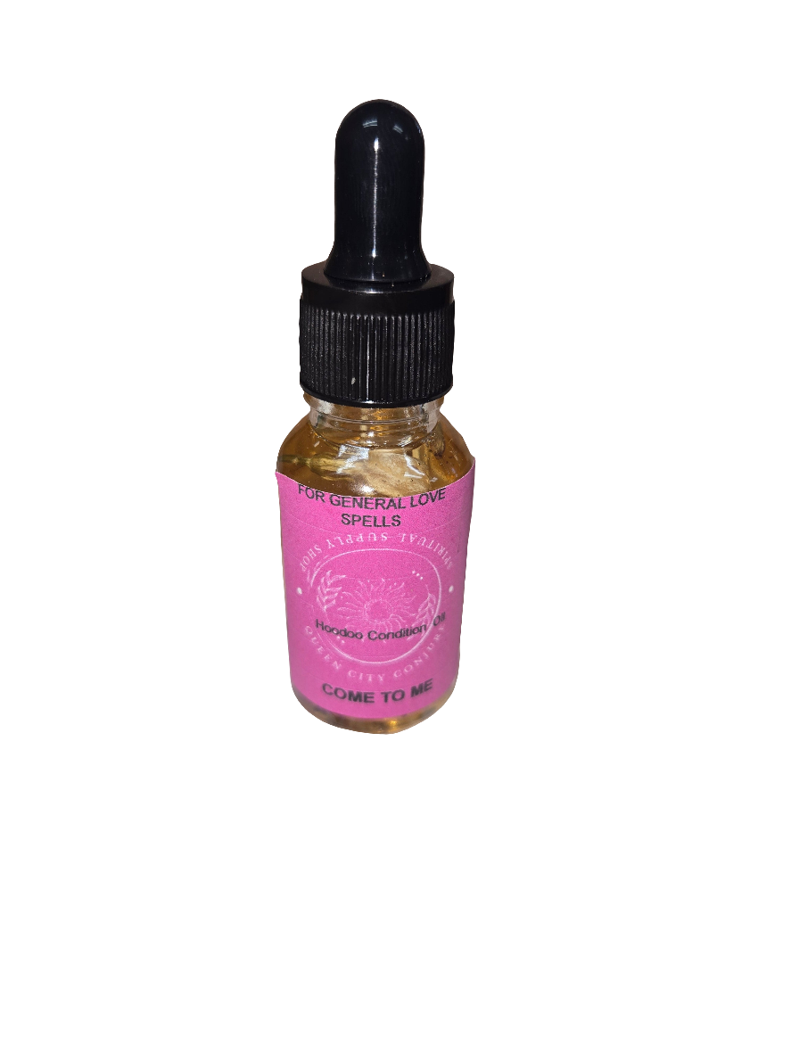 Come to me love attraction oil for romance and relationships.