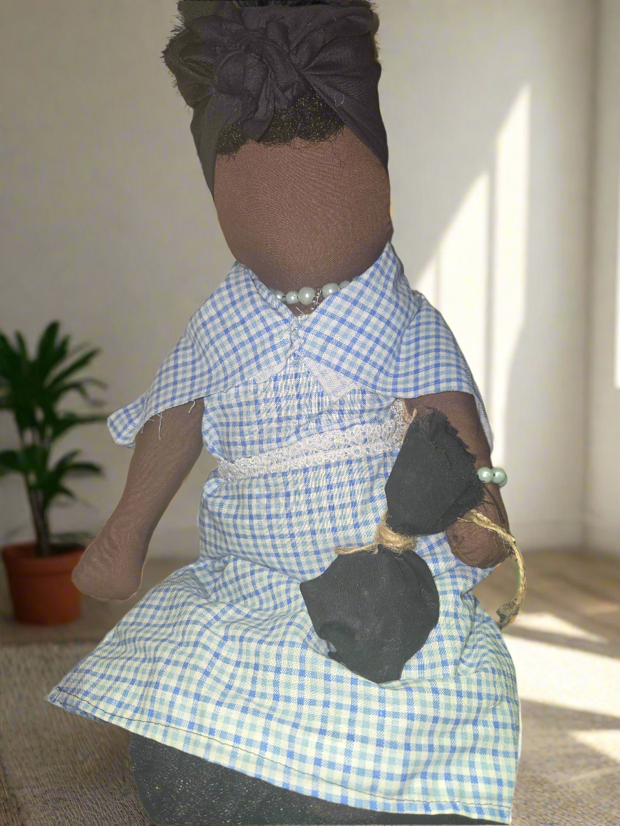 Ancestor Spirit Doll crafted for spiritual connection and guidance.