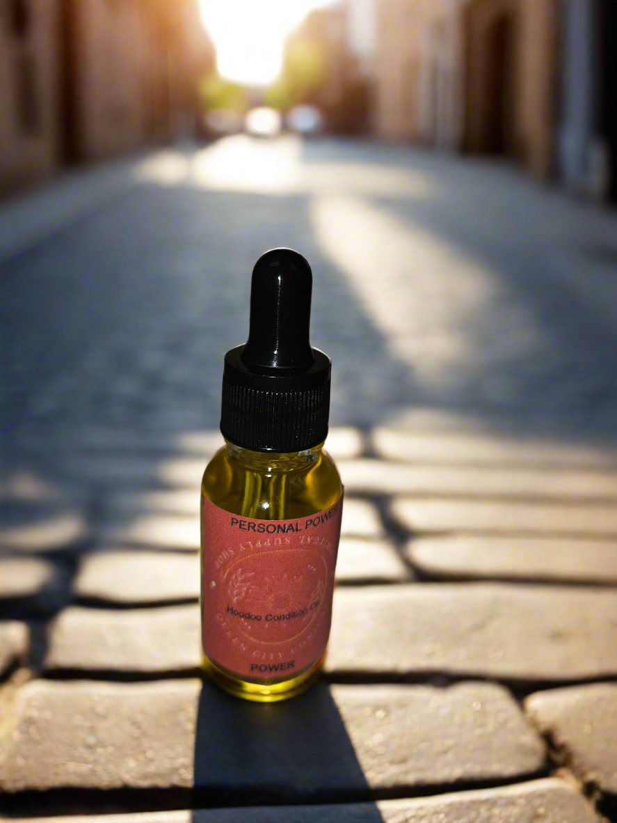 Spiritual power conjure  oil for  manifestation and inner strength