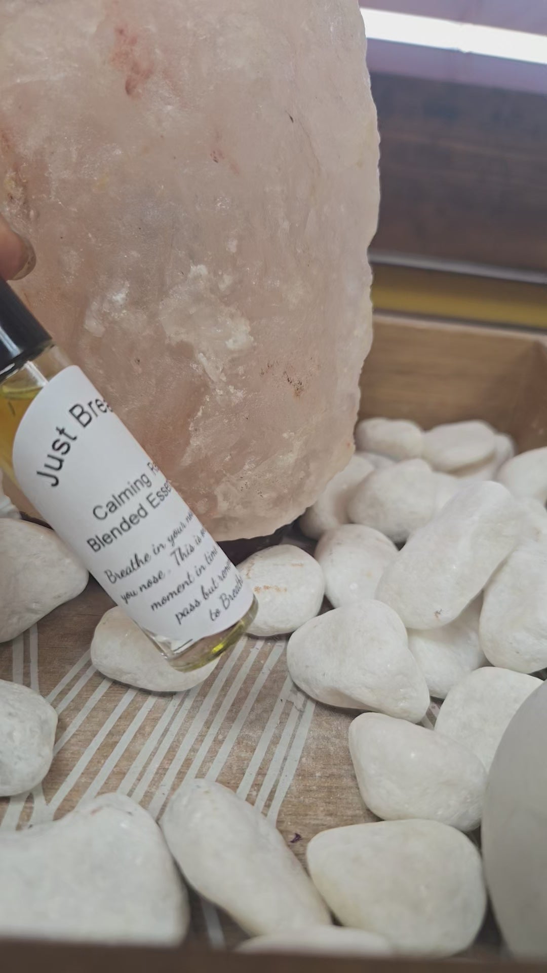 Hoodoo roll-on for calming energy