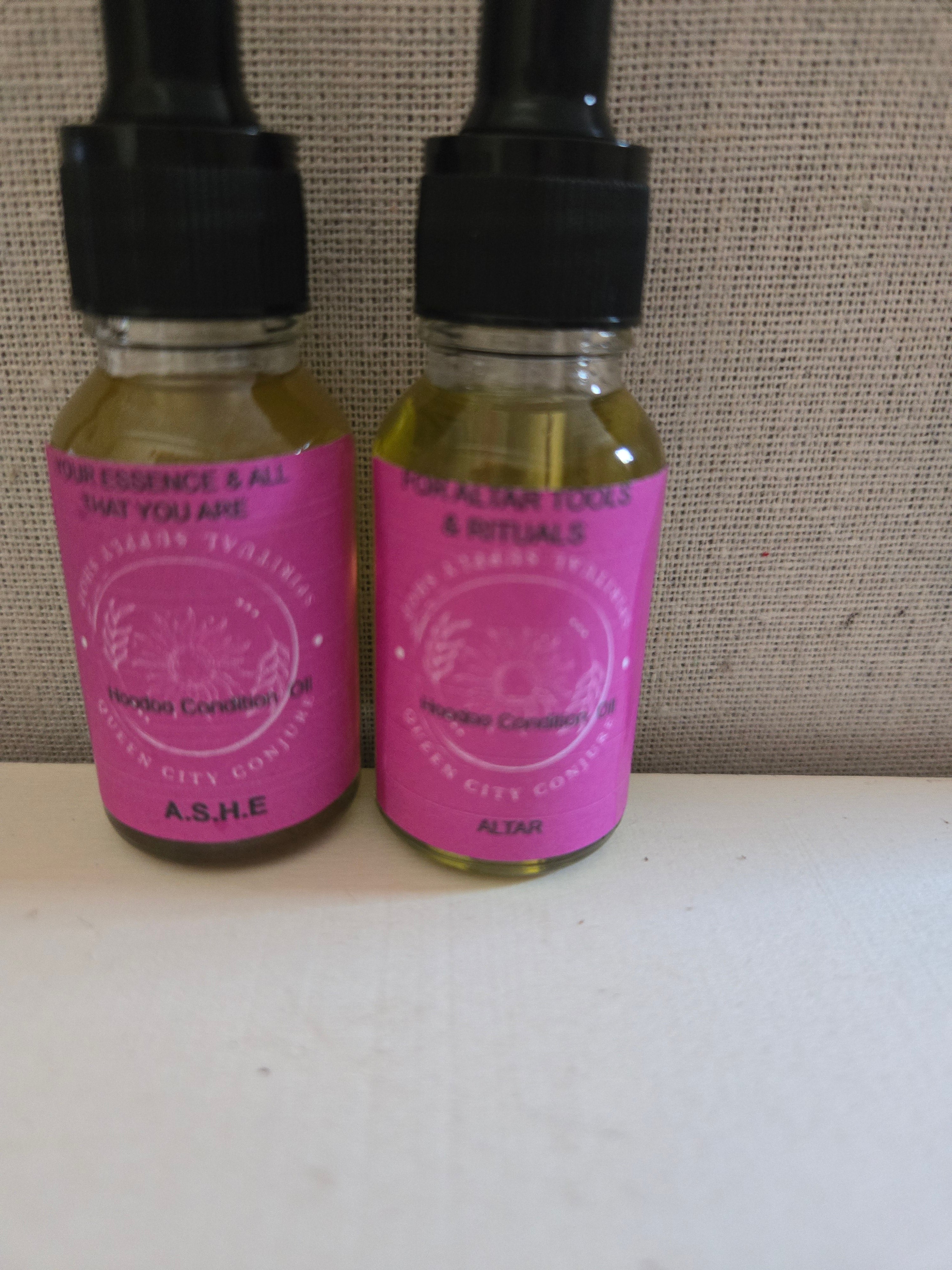 Altar Handcrafted Spiritual Conjure Oil,Ashè Handcrafted Spiritual Conjure Oil ,Elevation Roll on
Protection ,Mojo Bag,Sage stick Queen City Conjure 