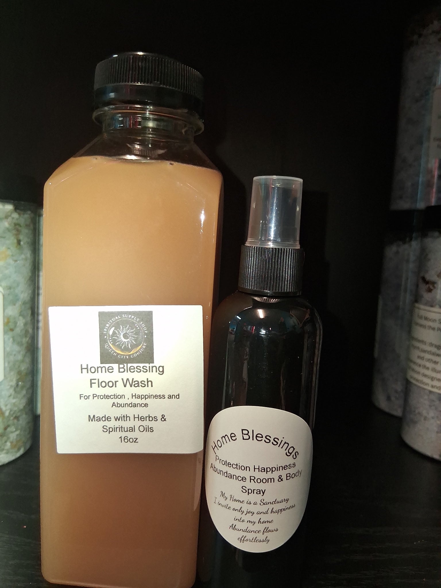 Elevate Your Home with Blessing Spiritual Floor Wash!