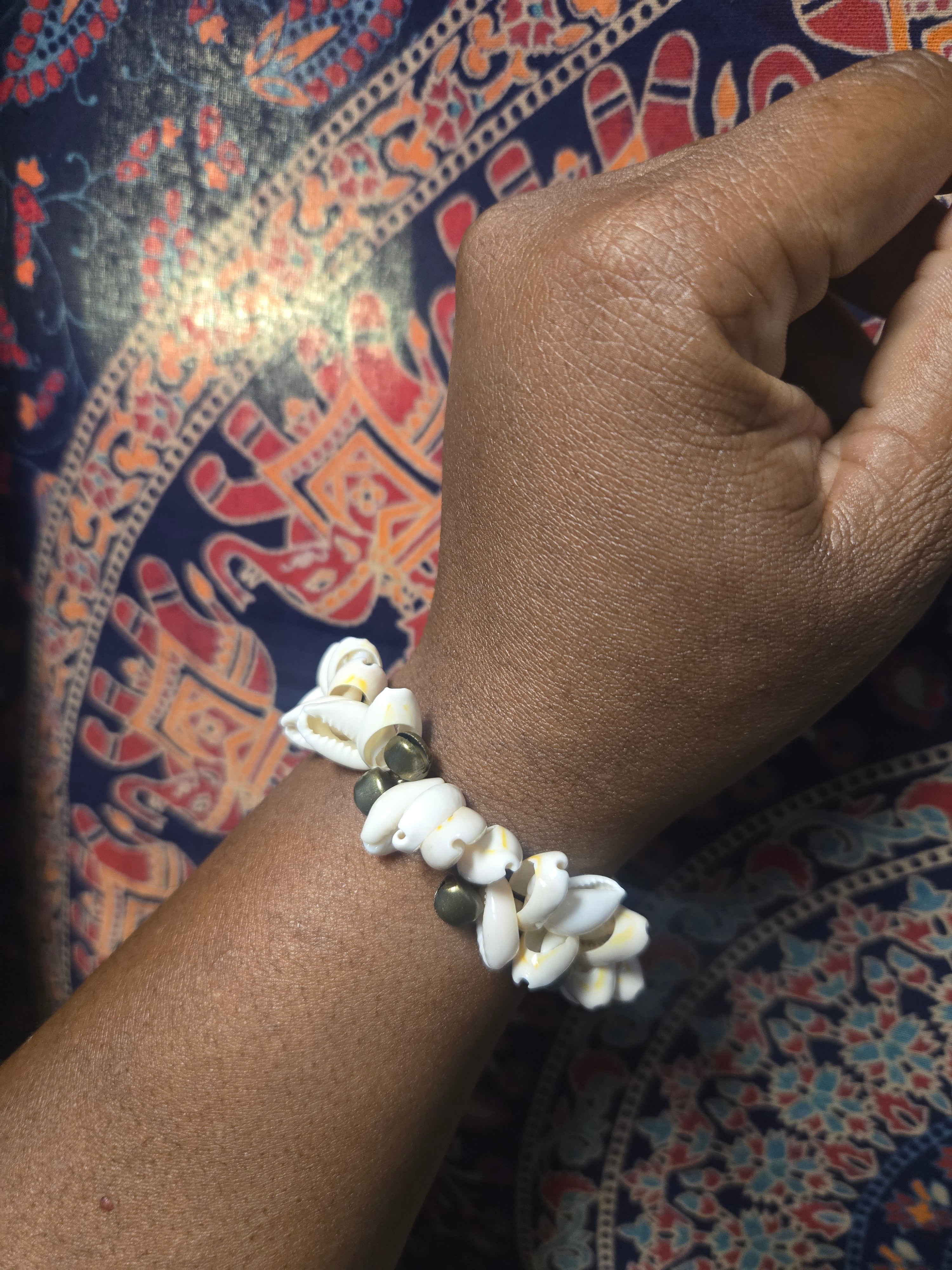 Cowerie Bell Bracelet
